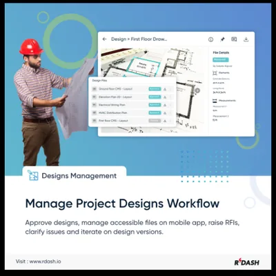 Post: Manage project designs workflow